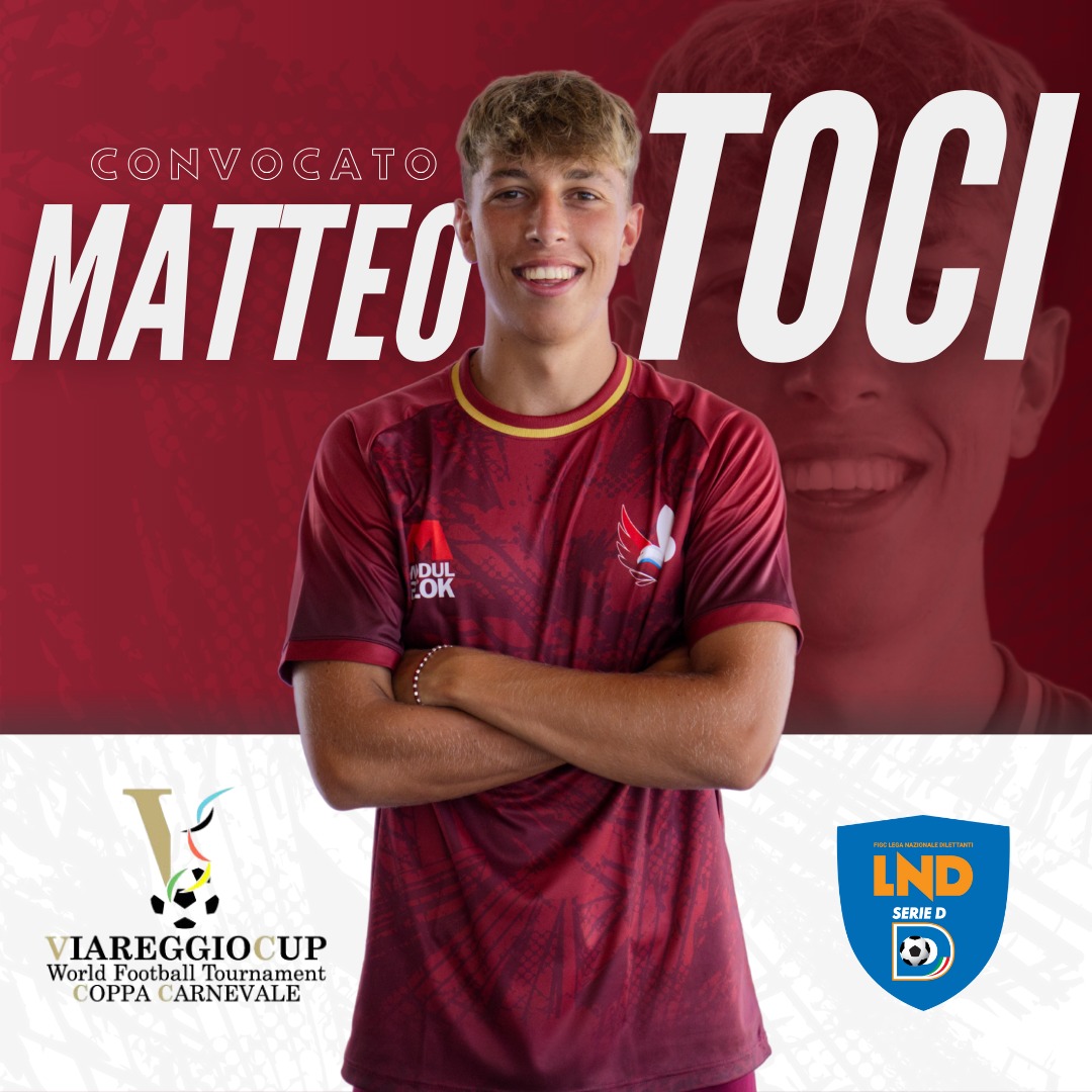 TOCI CONVOCATO AL TORNEO DI VIAREGGIO